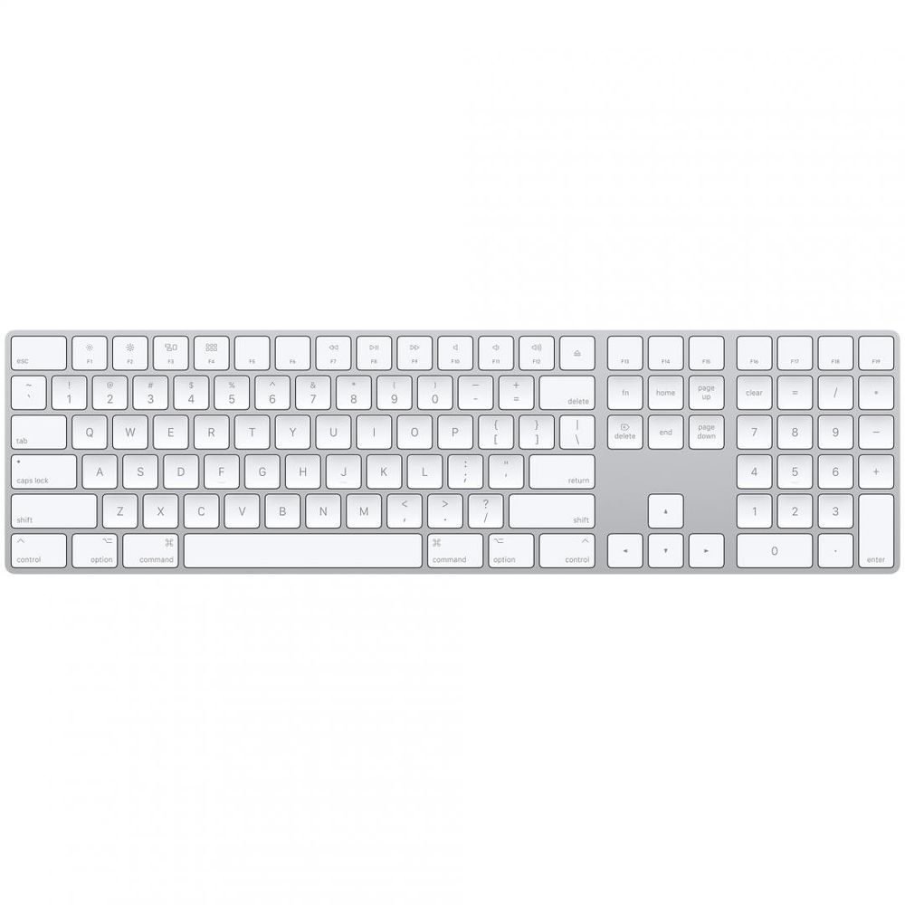 Tastatura Apple Wireless, Layout Romana, compatibila iPad, iMac si Mac cu Bluetooth, Culoare: argintie, Dimensiuni: 1.09 x 41.87 x 11.49cm (HxWxD)