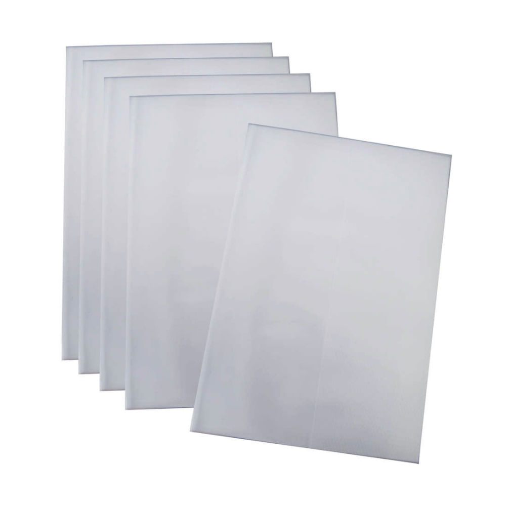 Coperta caiet A5, transparent