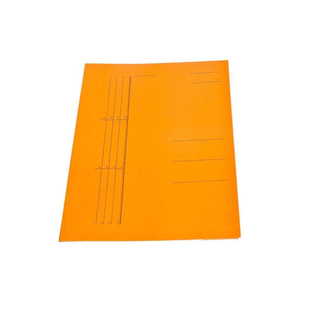 Dosar simplu, carton color, 230 gr/mp, portocaliu Alte brand-uri poza 2021