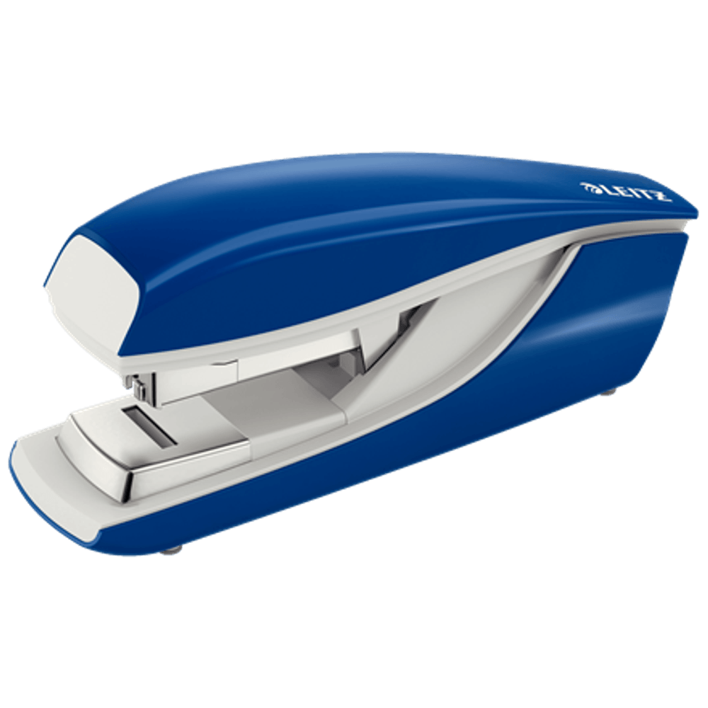 Capsator metalic leitz nexxt series 5523, capsare plata, 40 coli, albastru