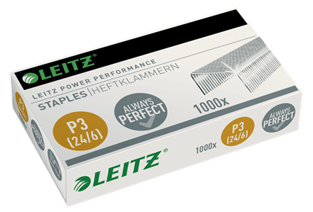 Capse 24/6 Leitz Power Performance 1000 bucati/cutie