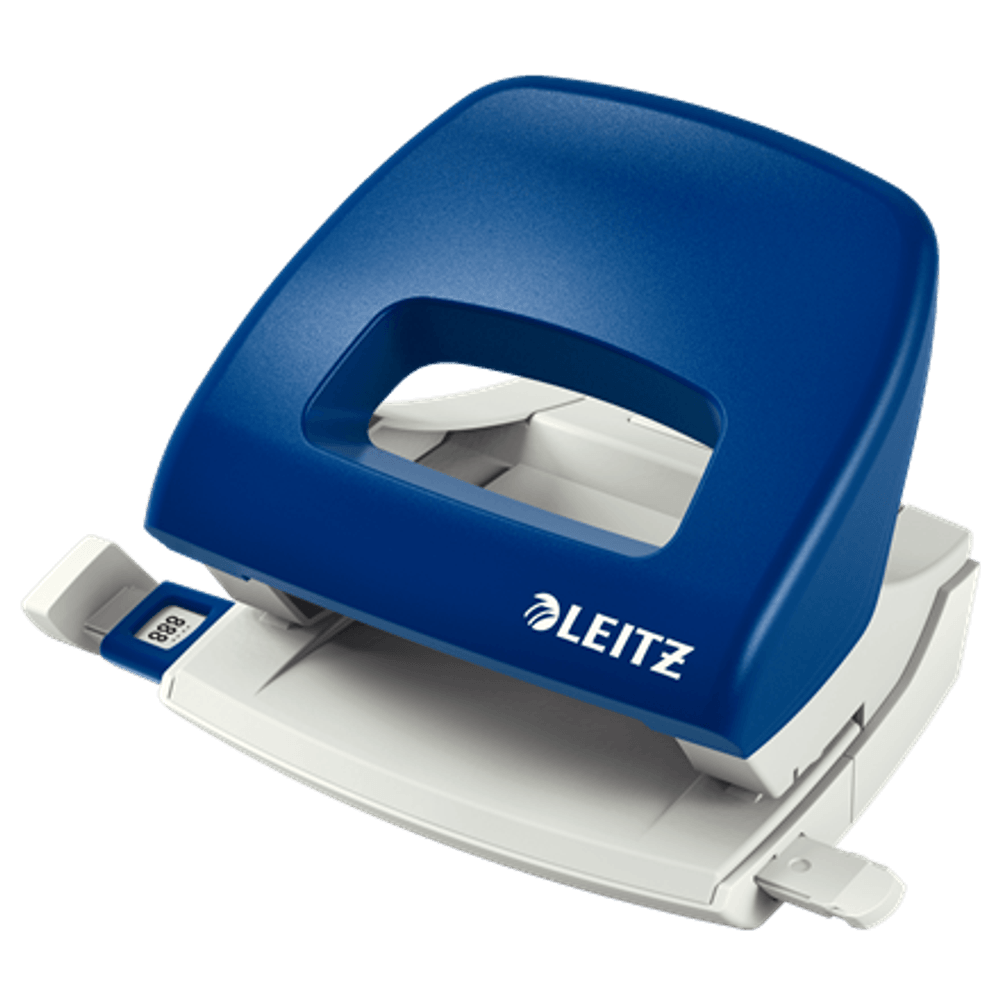 Perforator plastic Leitz NeXXt Series 5038, 16 coli, albastru