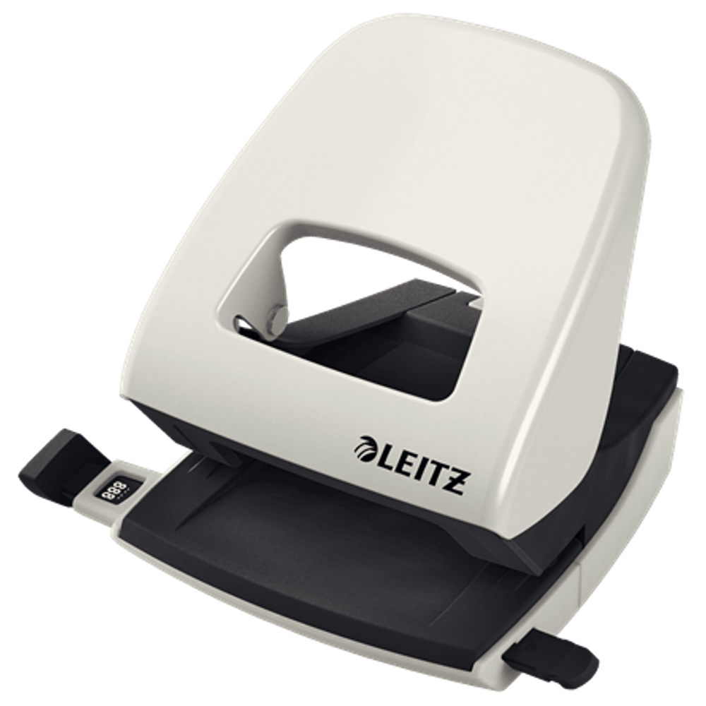Perforator metalic leitz nexxt series 5008, 30 coli, gri