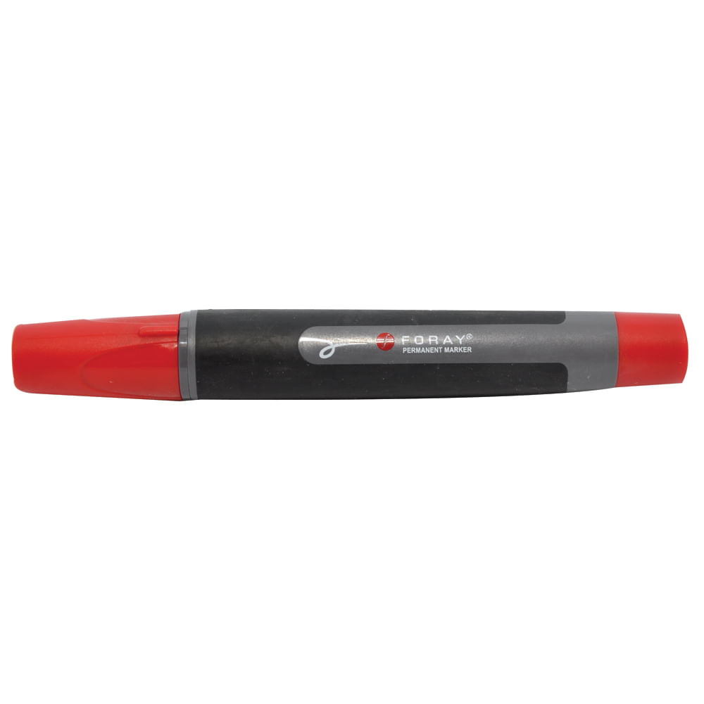 Marker permanent, varf rotund, 1.5 - 3 mm, rosu