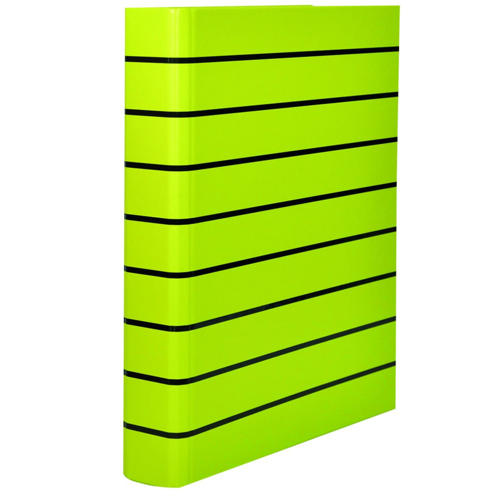 Caiet mecanic senfort t-stripes, 2 inele, 35mm, verde
