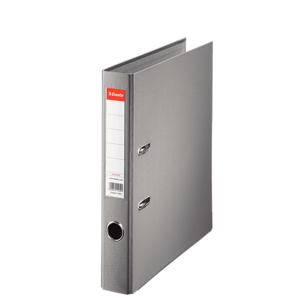 Biblioraft esselte economy, pp, a4, 50 mm, gri