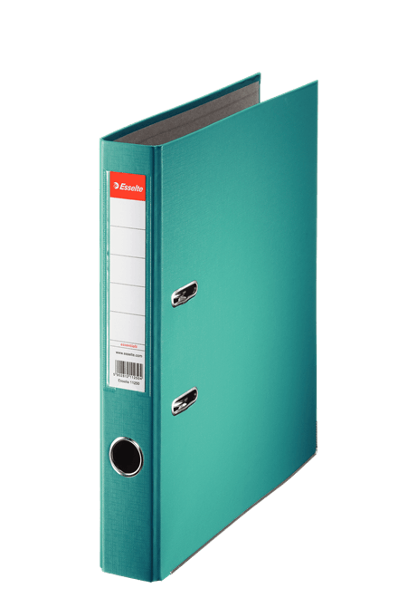 Biblioraft plastifiat cu PP A4 5cm Esselte Economy Biblioraft Esselte Economy PP A4 50 mm turcoaz