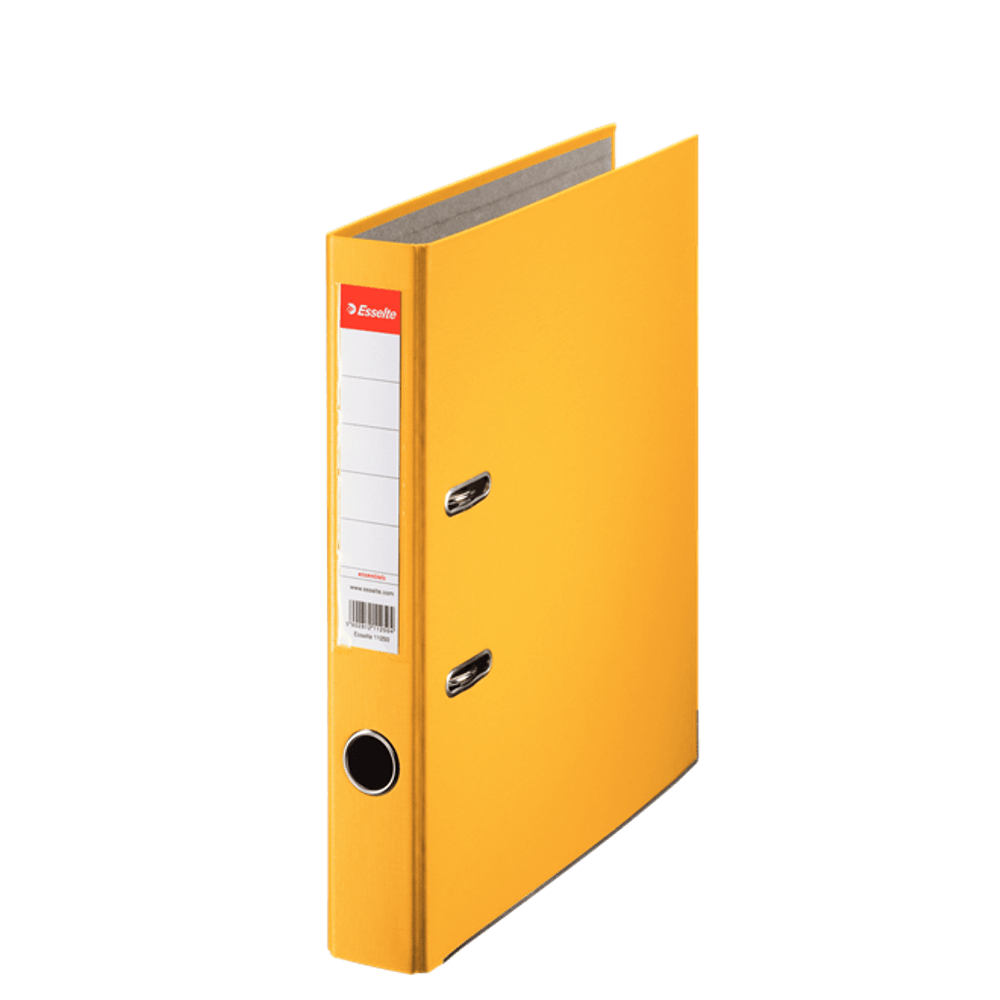 Biblioraft esselte economy, pp, a4, 50 mm, galben