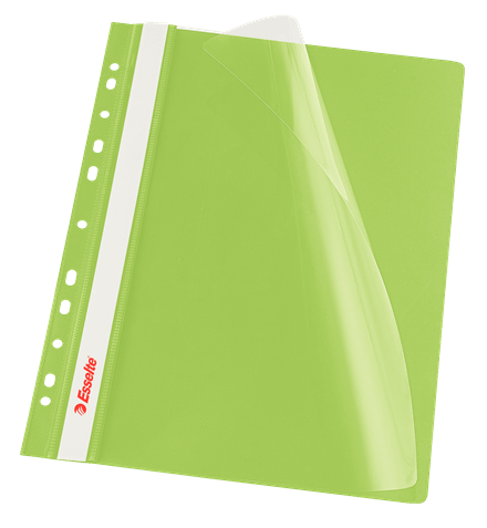 Dosar cu multiperforatii Esselte VIVIDA plastic 10 bucati/set verde Dosar cu multiperforatii Esselte VIVIDA plastic 10 bucati/set verde