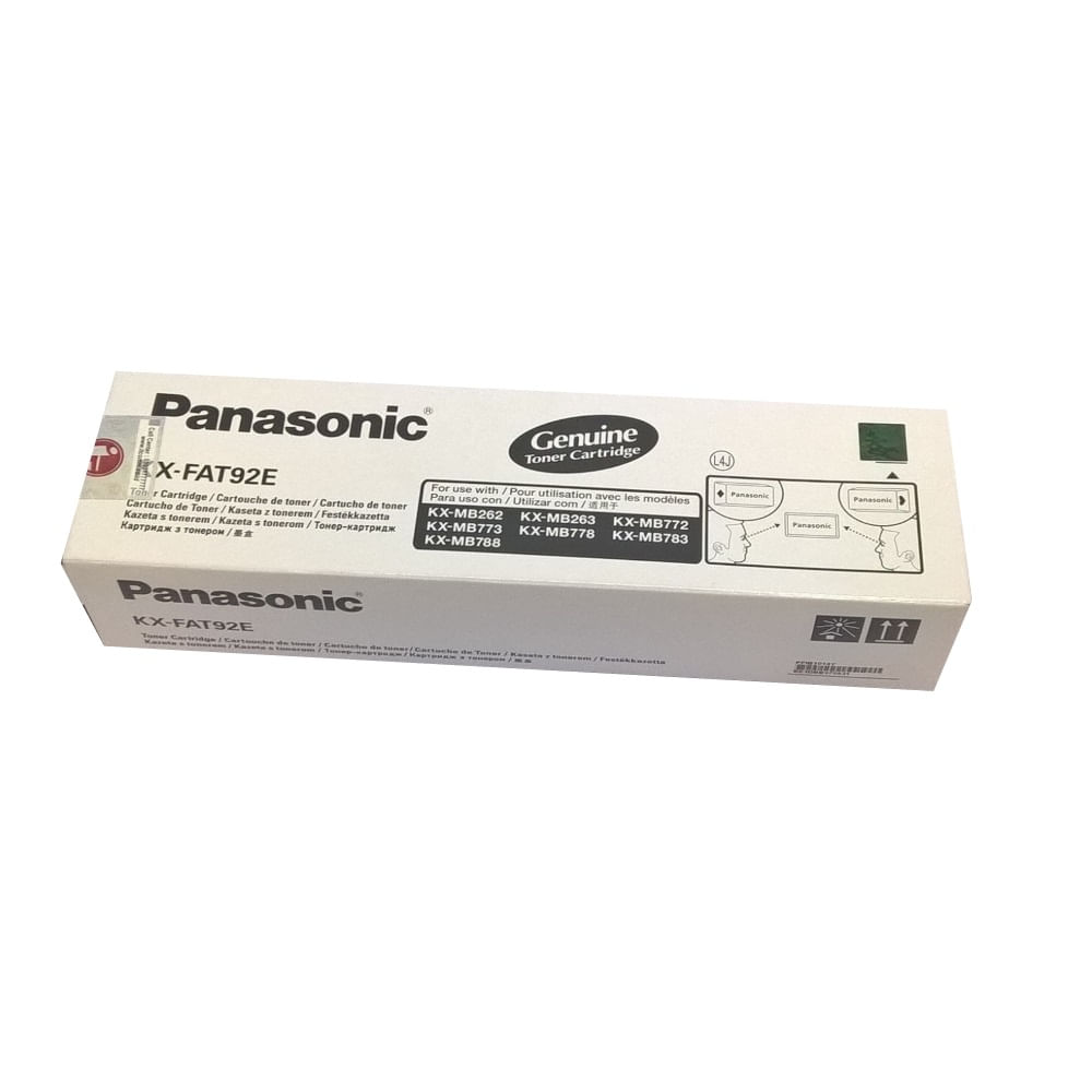 Toner PANASONIC KX-FAT92E BLACK PT MB 783/773/263 Toner Panasonic KX-FAT92E pentru MB 783/773/263, negru