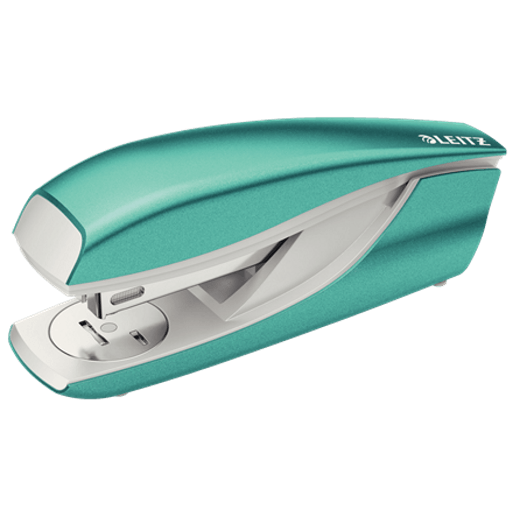 Capsator metalic leitz wow nexxt series 5502, 30 coli, turcoaz metalizat