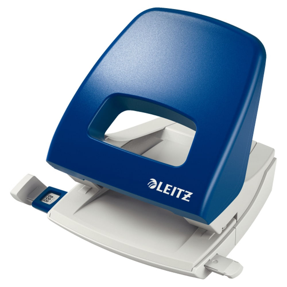 Perforator plastic leitz nexxt series 5005, 25 coli, albastru
