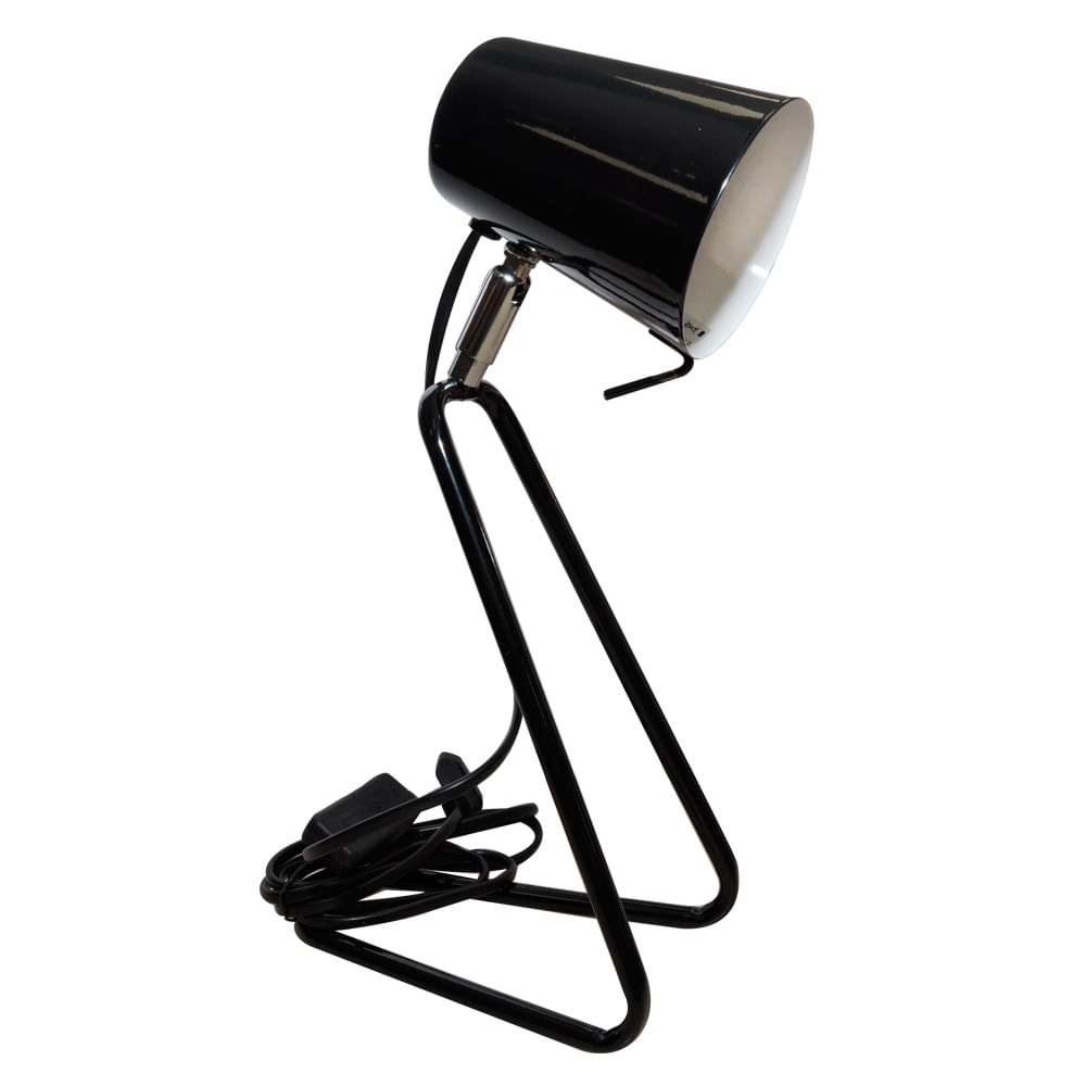 Lampa flukid, negru