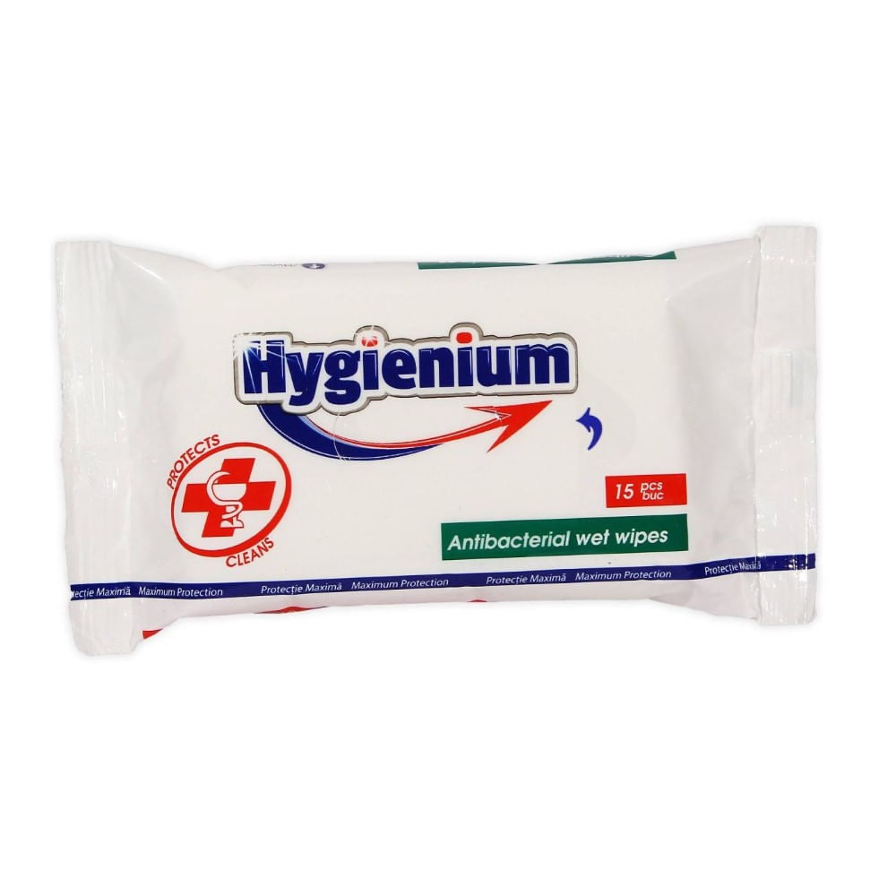 Servetele umede antibacteriene, 15 bucati/set servetele umede antibacteriene, ph 5.5, 15 bucati/set