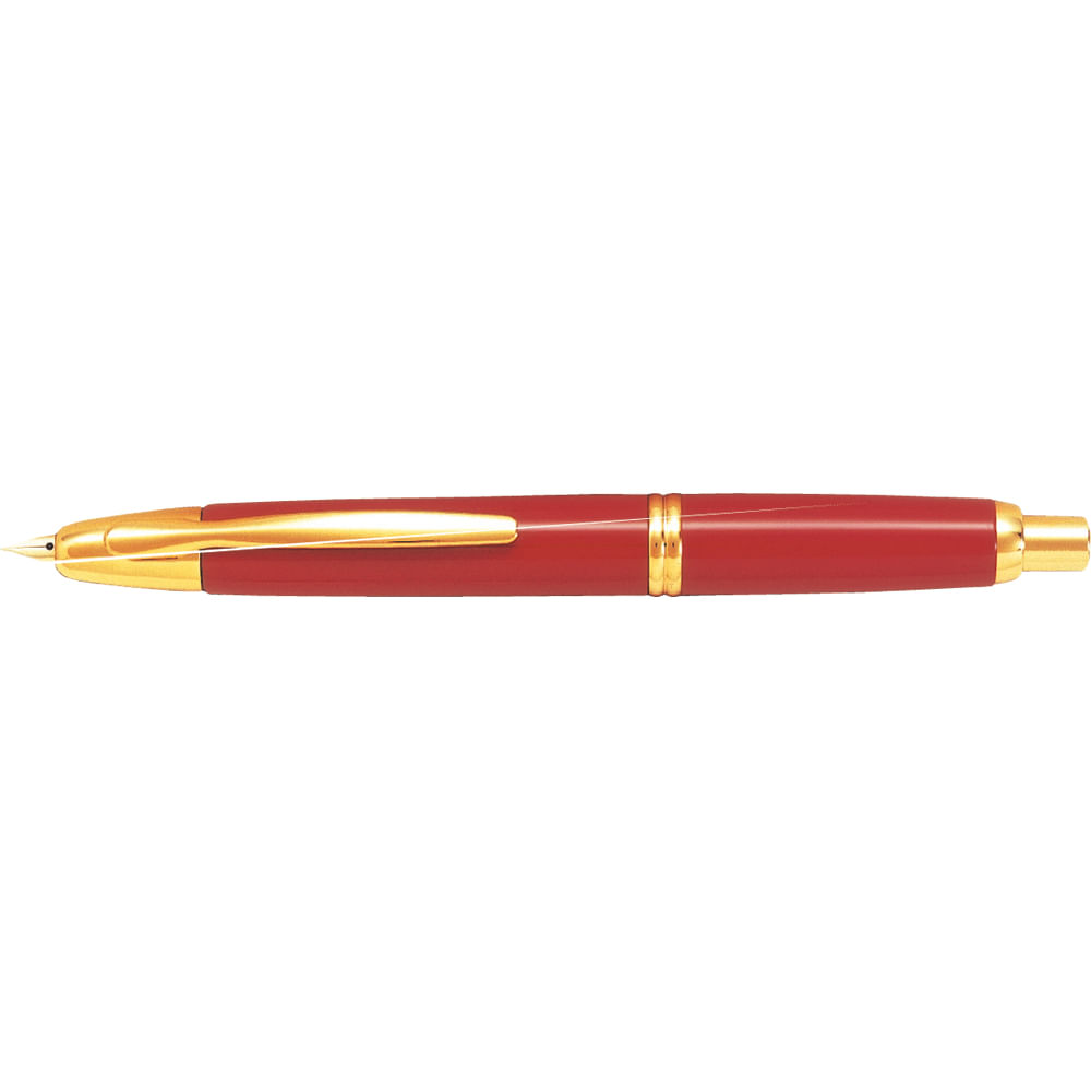 Stilou Capless Gold Pilot varf mediu corp rosu