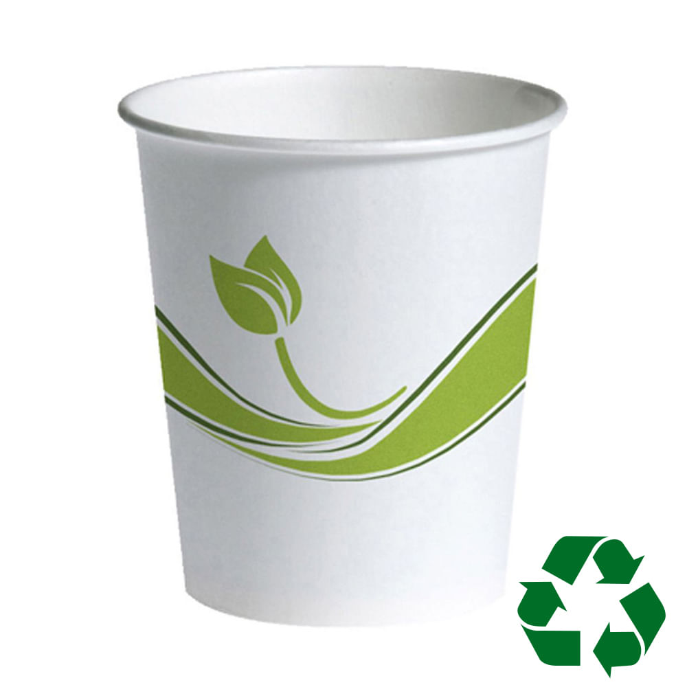 Pahar carton eco staples, 300 ml, 75 buc/set