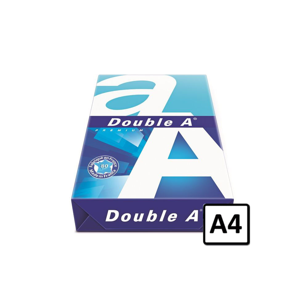 Hartie copiator A4 Double A, 80 g/mp, 500 coli/top, pret per top