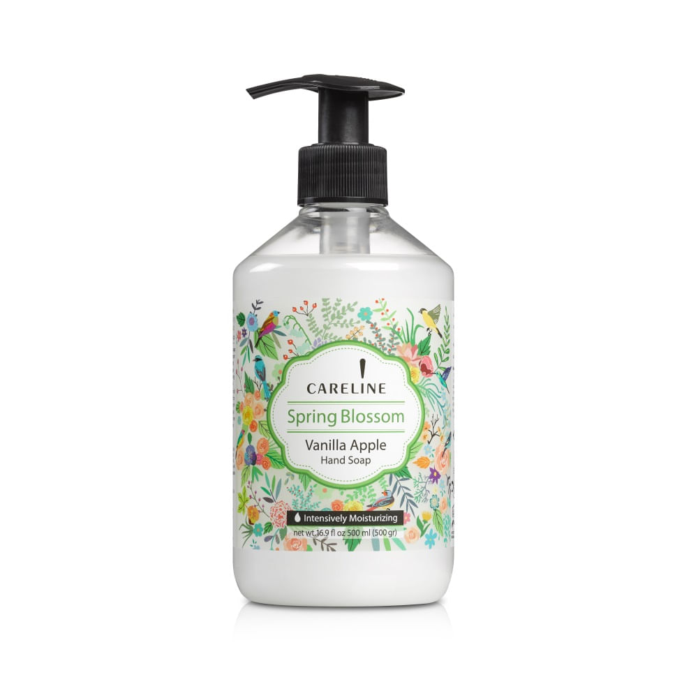 Sapun lichid careline, 500 ml, vanilie si mar