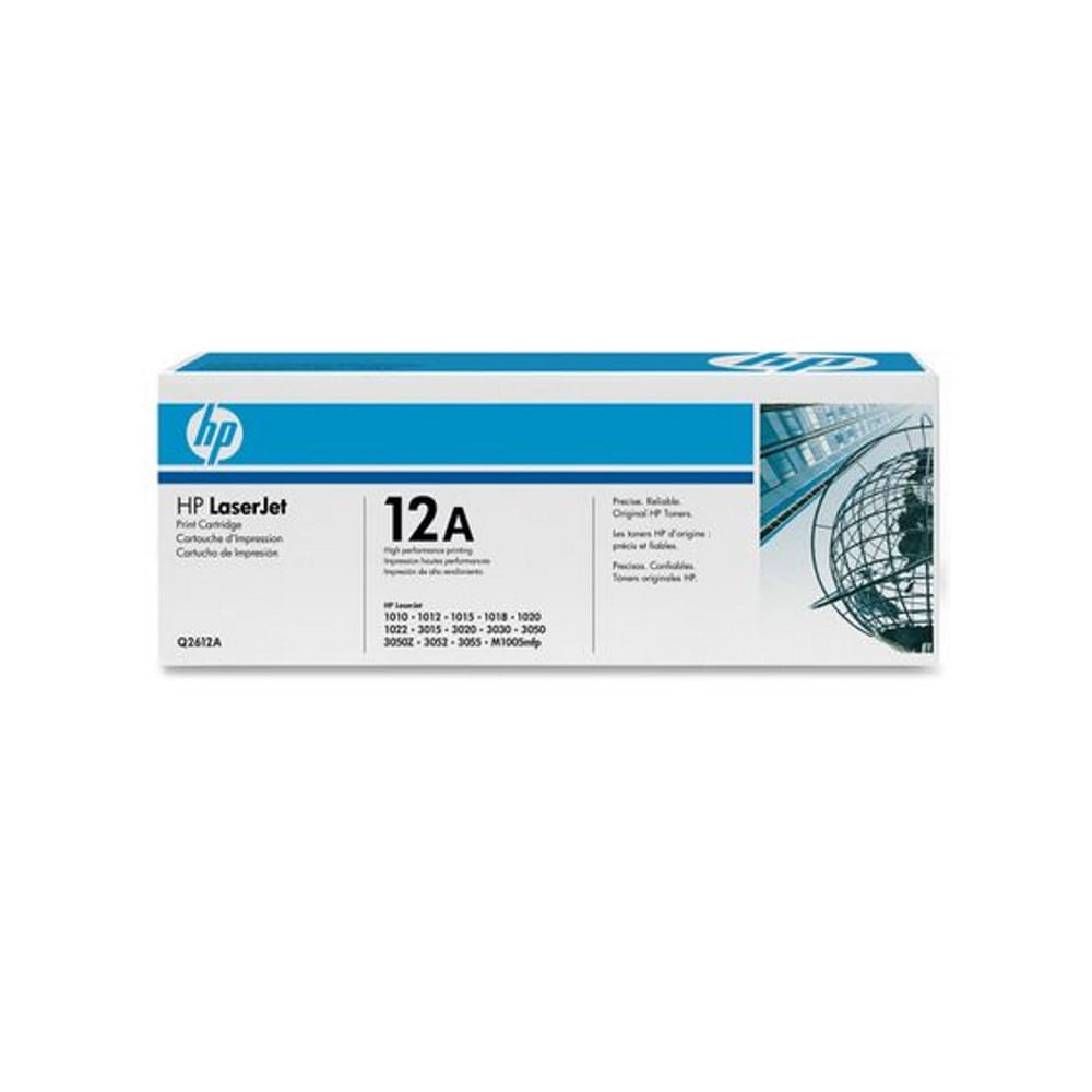 Toner OEM Q2612A BLACK pentru HP Toner HP OEM Q2612A, negru