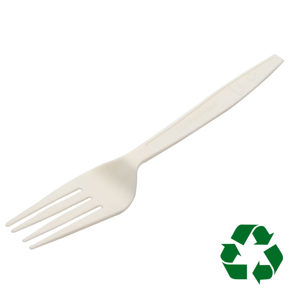 Furculite eco unica folosinta staples, transparente, 100 buc/set