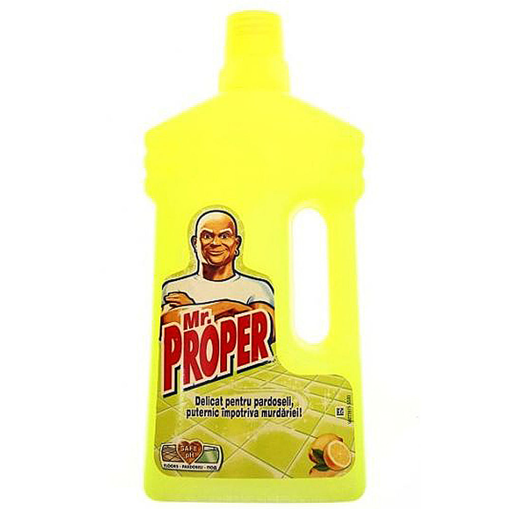 Detergent universal pentru pardoseli Mr. Proper Lemon, 1 l dacris.net poza 2021