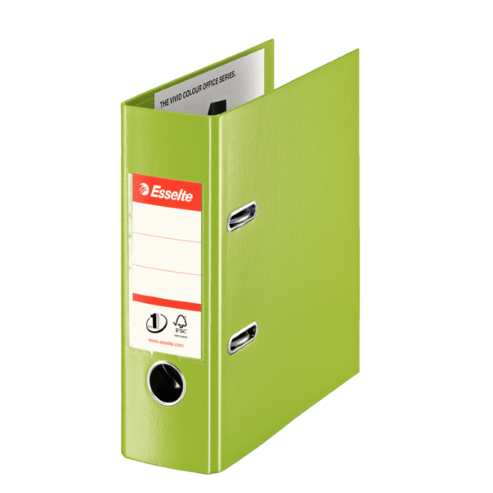 Biblioraft PP A5 7.5 cm Esselte No.1 Power VIVIDA Biblioraft Esselte No.1 Power VIVIDA PP/PP A5 75 mm verde