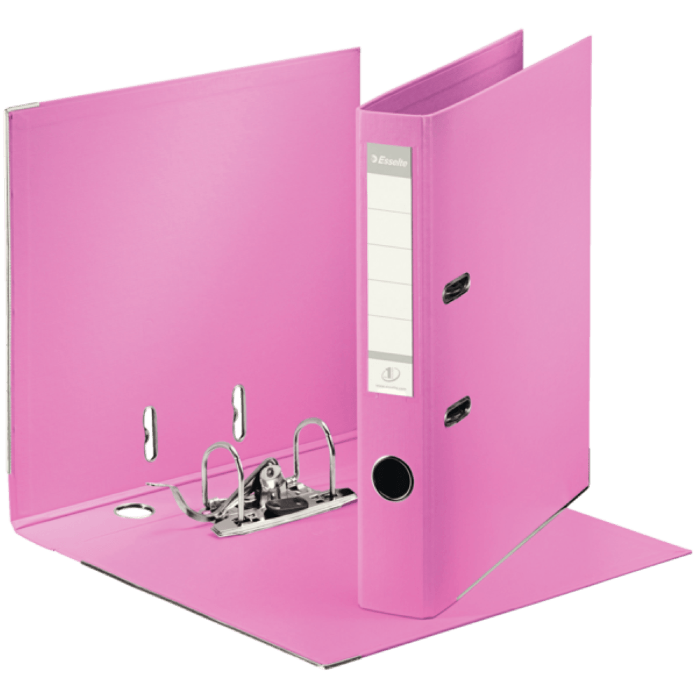 Biblioraft esselte no.1 power, pp, a4, 5 cm, violet