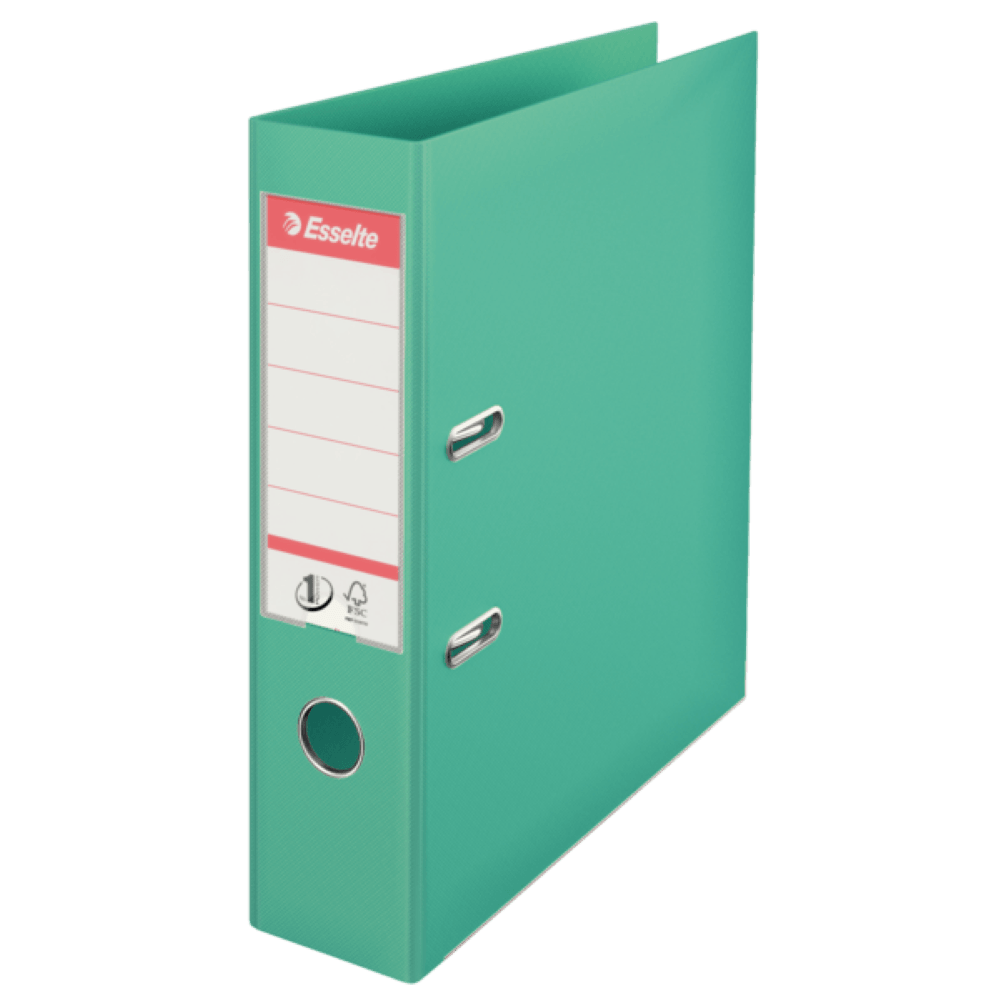 Biblioraft Esselte No.1 Power PP/PP A4 75 mm menta