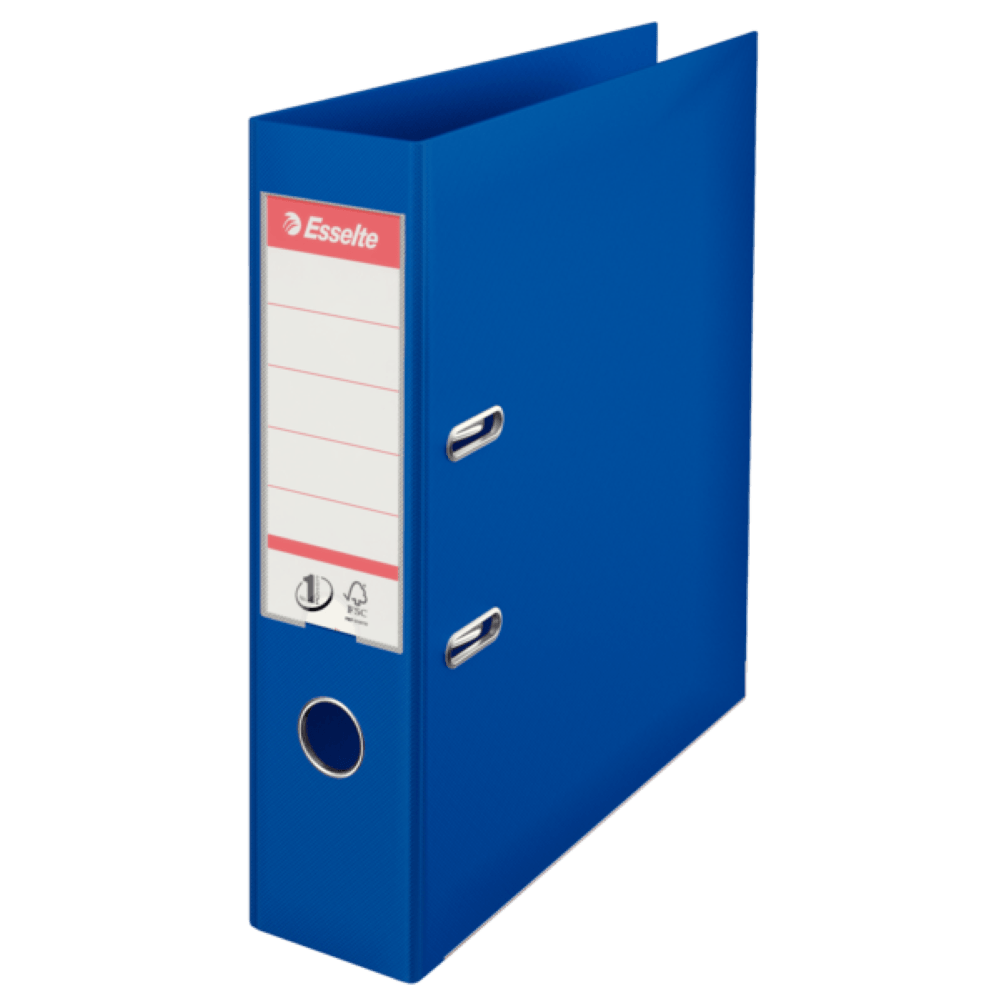 Biblioraft Esselte No.1 Power PP/PP A4 75 mm albastru