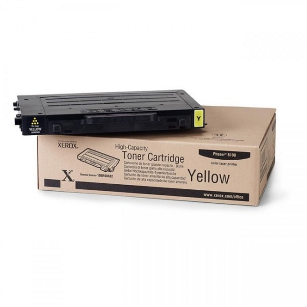 Toner Xerox OEM 106R00682, galben