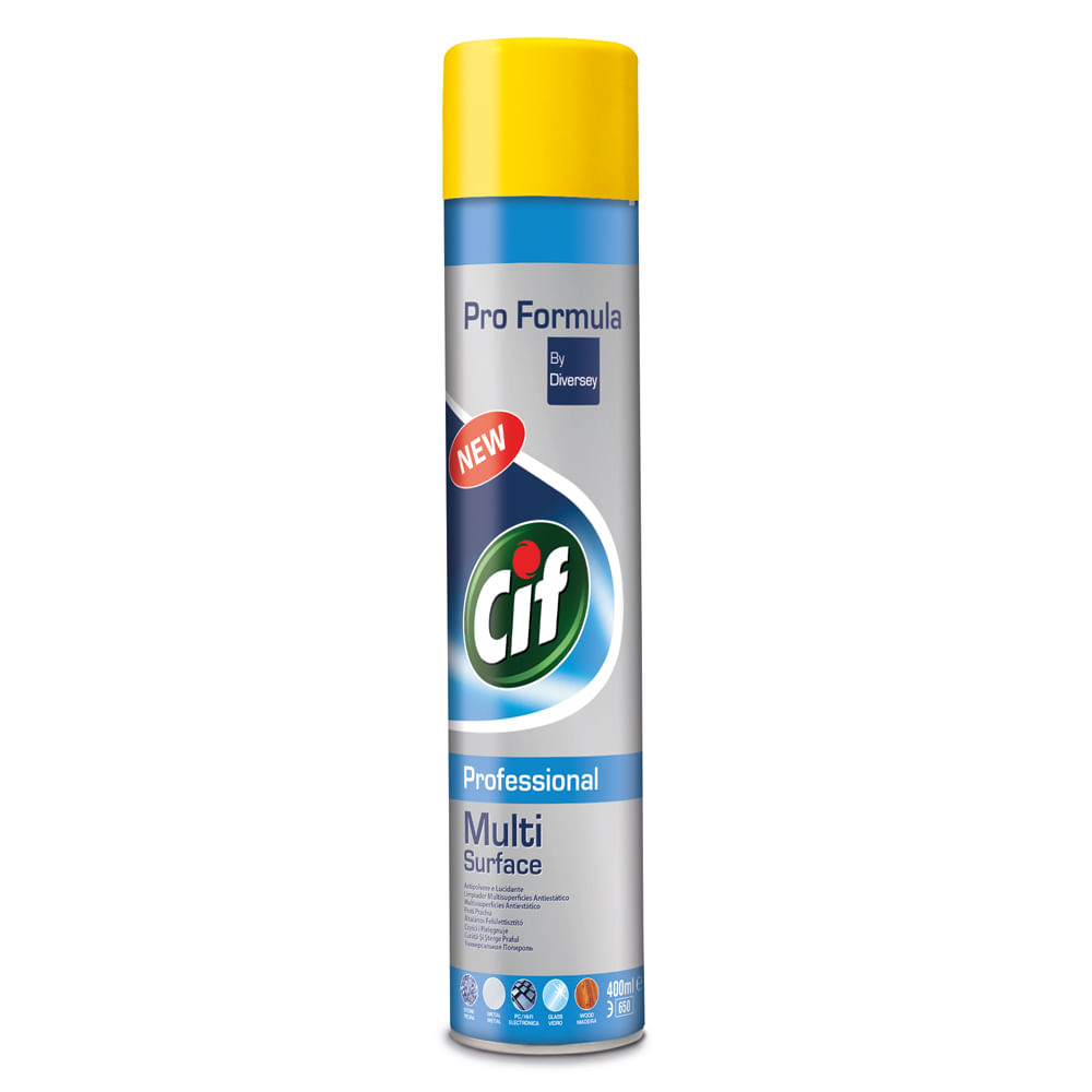 Spray Cif Pro Formula Multi Suprafete, 400 ml Cif imagine 2022 depozituldepapetarie.ro