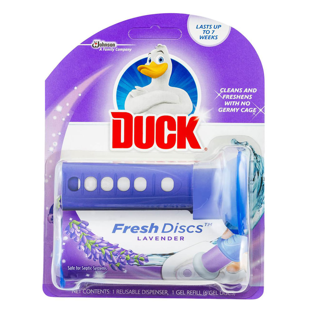 Odorizant vas toaleta Fresh Disc Duck Anitra Lavanda, 36 ml dacris.net