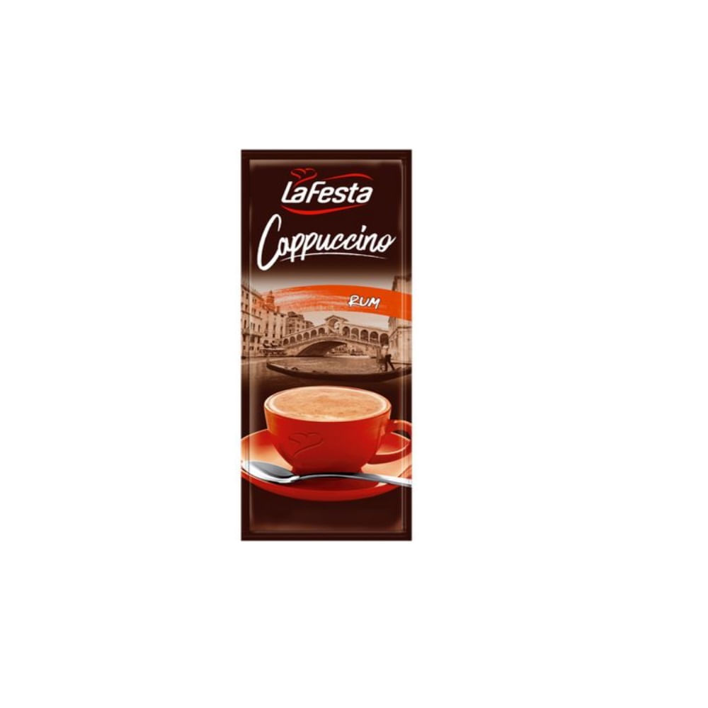 Capuccino La Festa Rom, 12.5 g, 10 plicuri/cutie