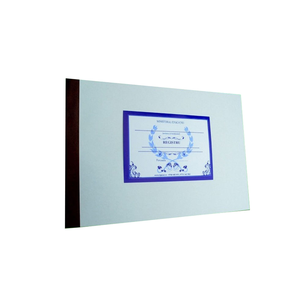 Registru pentru inscrierea copiilor in gradinite coperta carton subtire