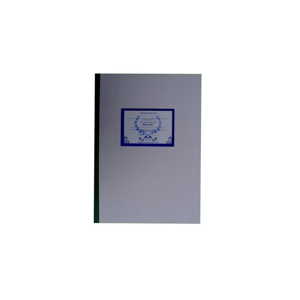 Registru matricol pentru licee, grupuri scolare, scoli, a4, coperta carton subtire