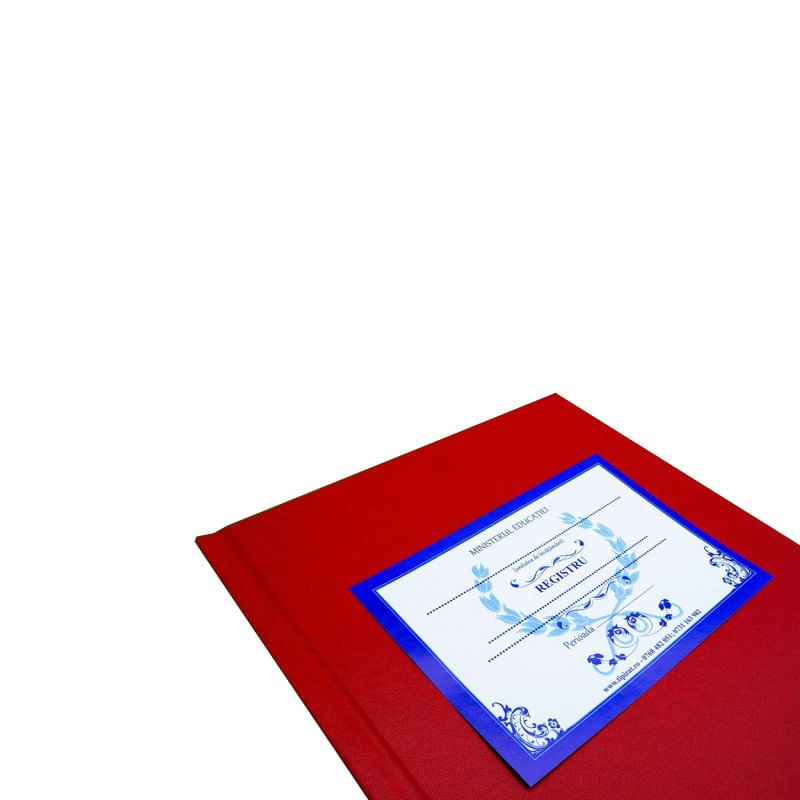 protecția datelor cu caracter personal Registru prezenta personal auxiliar A4 coperta imitatie piele