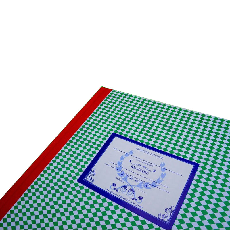 Registru inventar pentru carti brosuri note muzicale A3 coperta carton gros