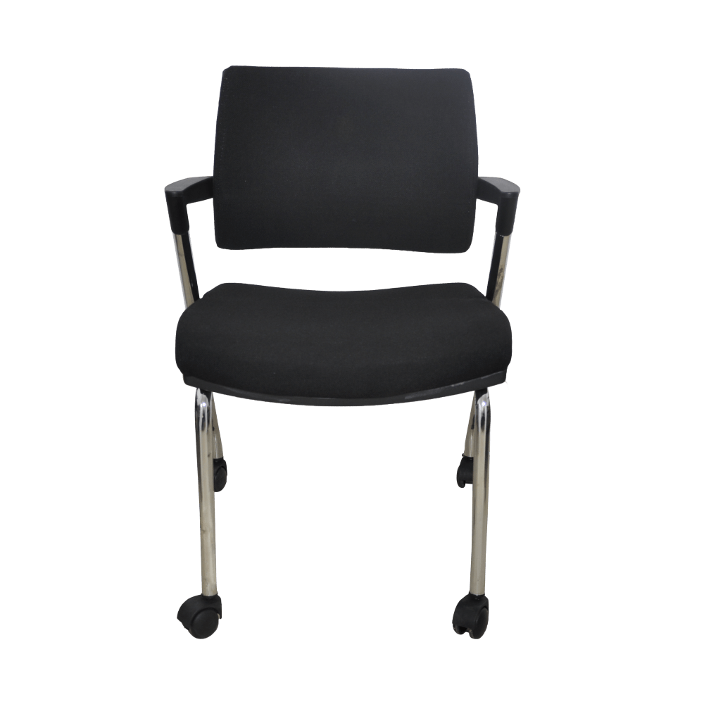 Scaun vizitator star, cu rotile