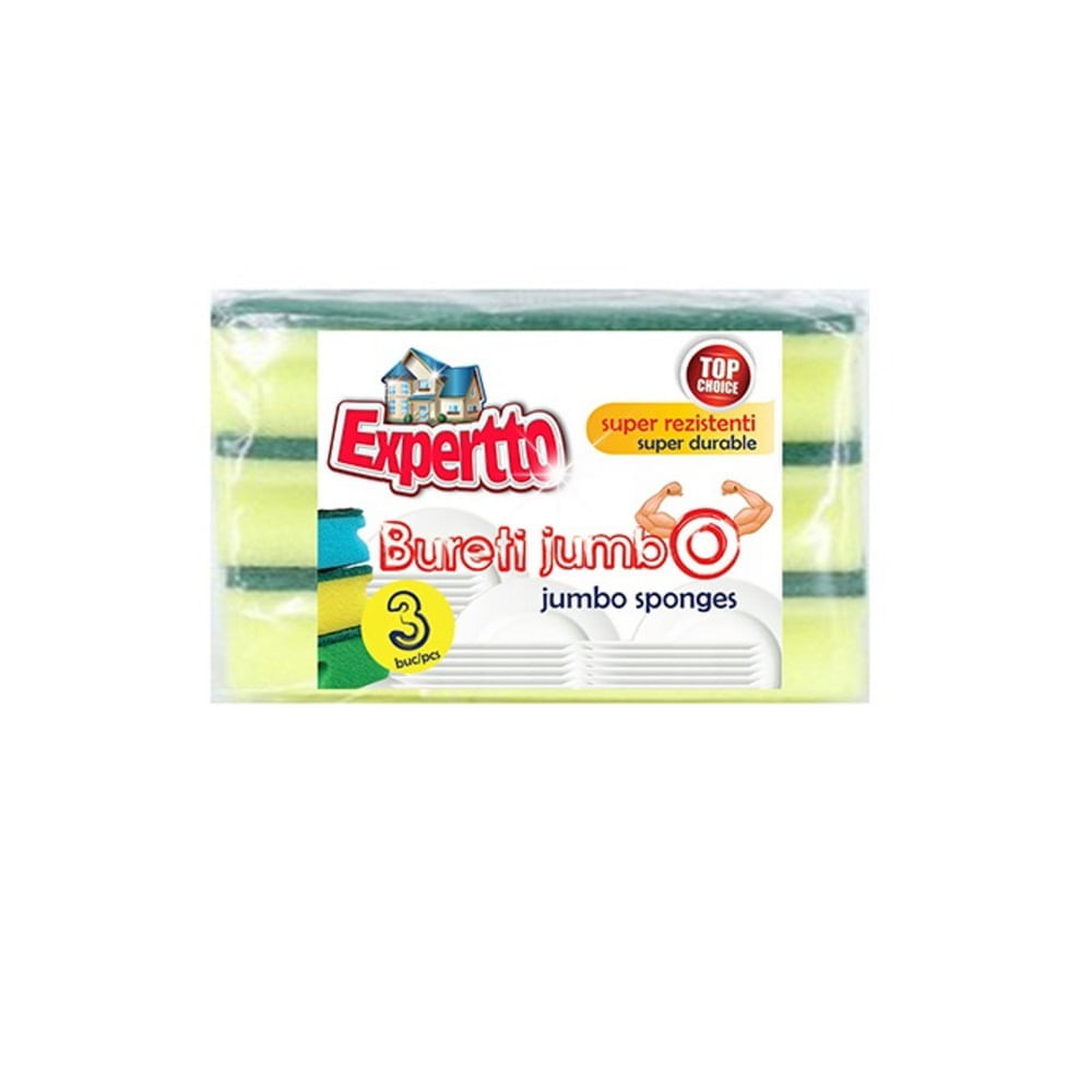 Burete vase Expertto cu canelura 3 bucati/set