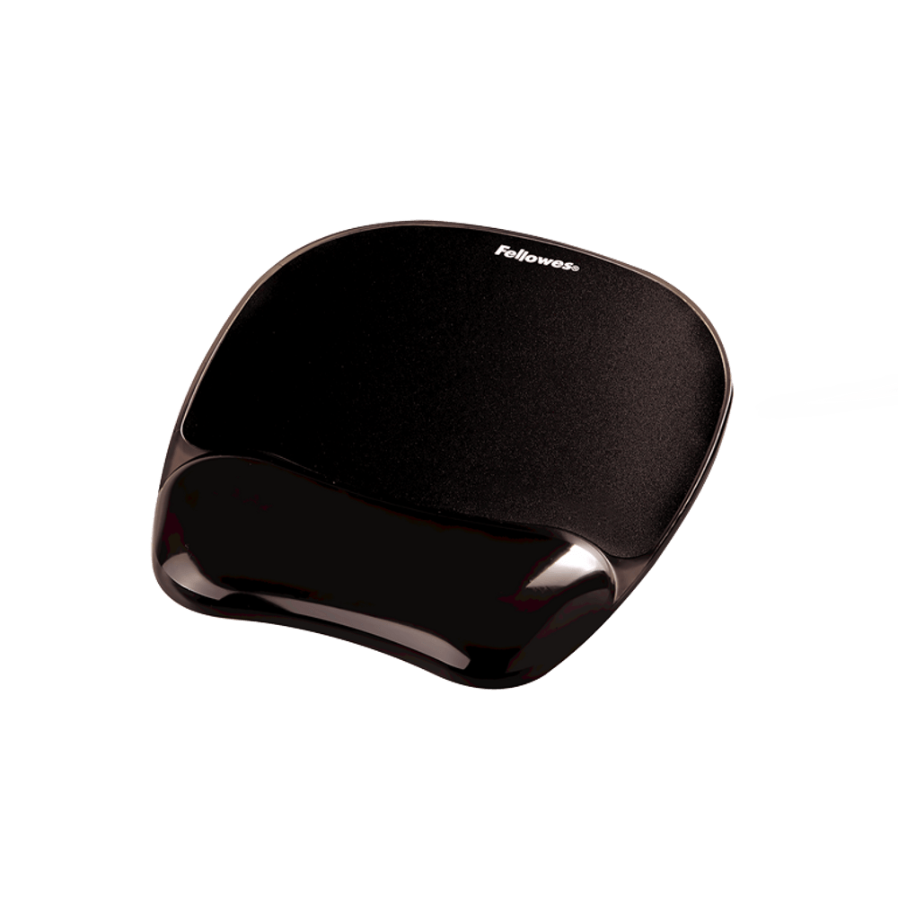 Mouse pad Fellowes cu suport gel, negru dacris.net imagine 2022