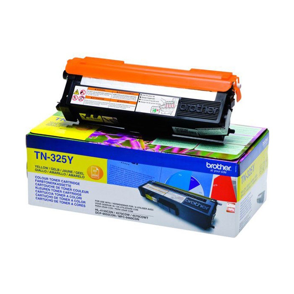Toner Brother MFC-9970CDW/MFC-9460CDN/DCP YELOW , Toner OEM Brother TN325Y, galben Brother imagine 2022 cartile.ro