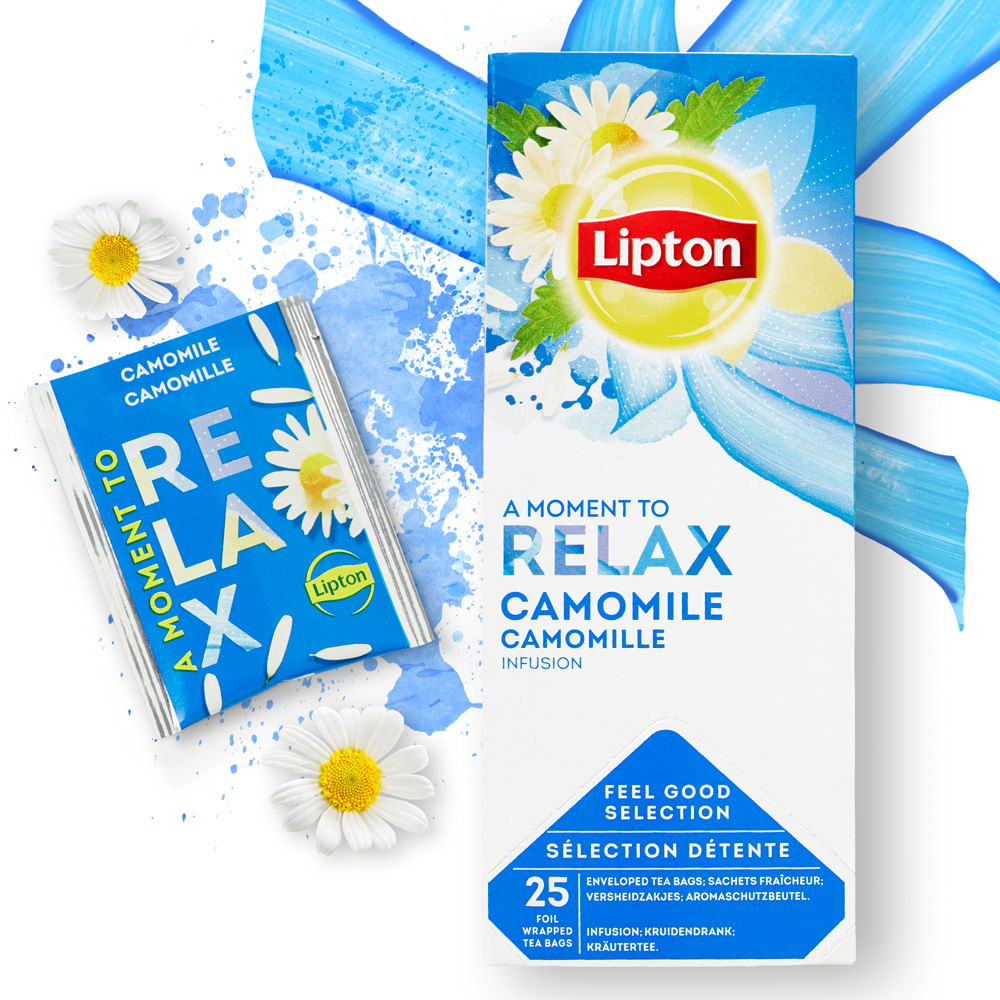 Ceai lipton infuzie de musetel, 25 plicuri/cutie
