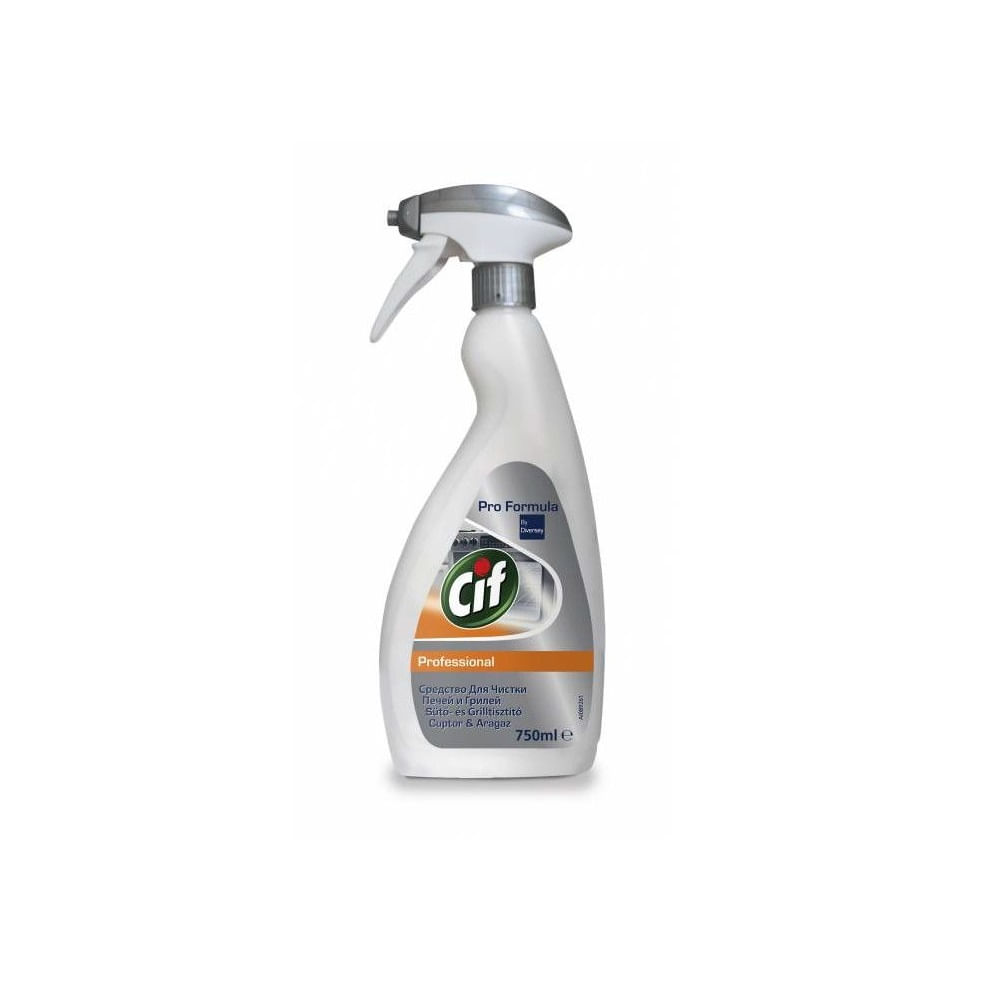 Detergent Cif pentru cuptor si aragaz 750 ml Detergent Cif pentru cuptor si aragaz. 750 ml