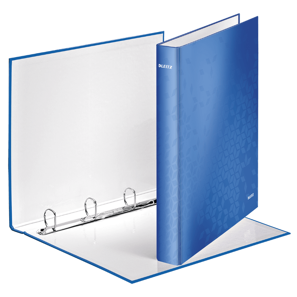 cum se montează parchetul laminat Caiet mecanic Leitz Wow A4 mecanism 4DR laminat albastru metalizat