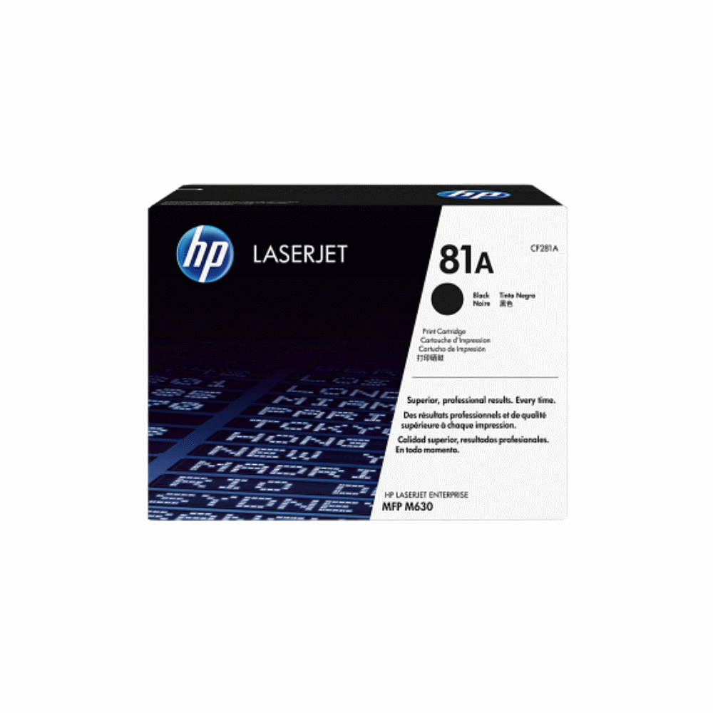 Toner HP OEM CF281A, negru