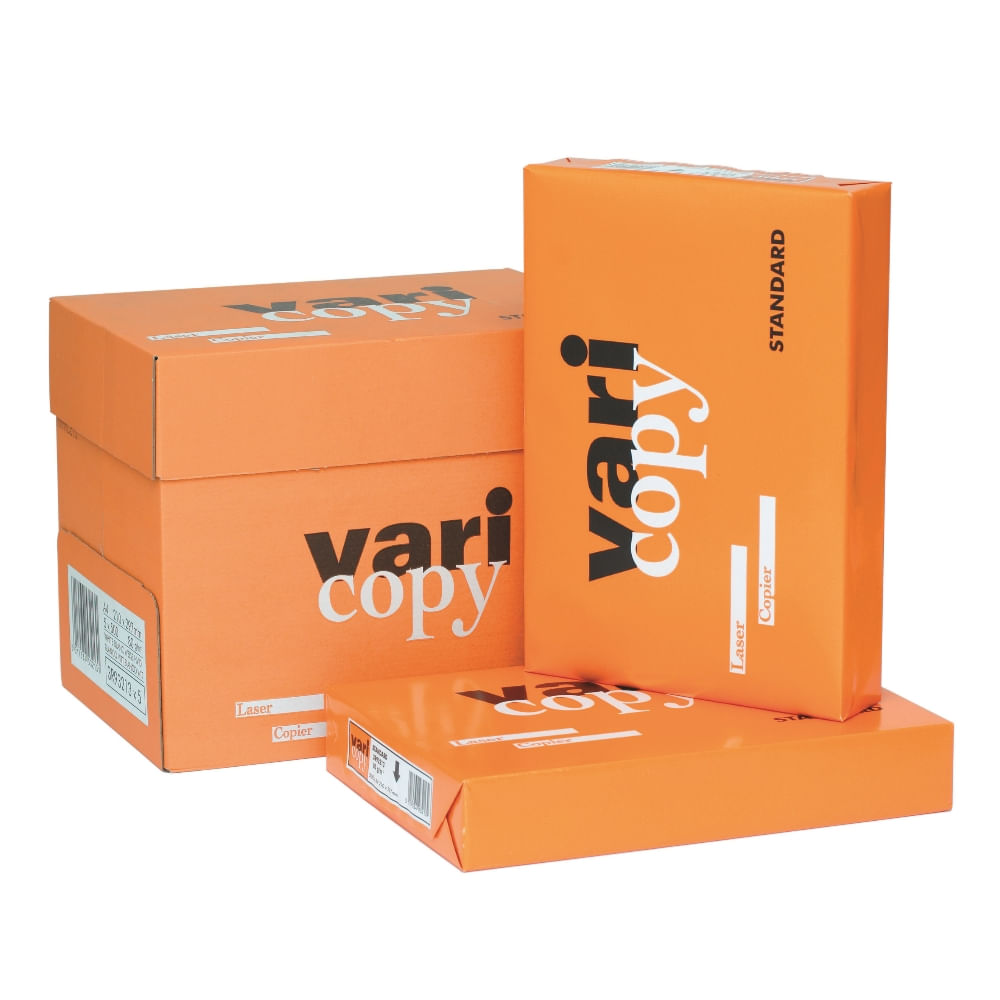 Hartie copiator A4 Xerox VariCopy 80 g/mp, 500 coli/top, 5 topuri/cutie, pret per cutie