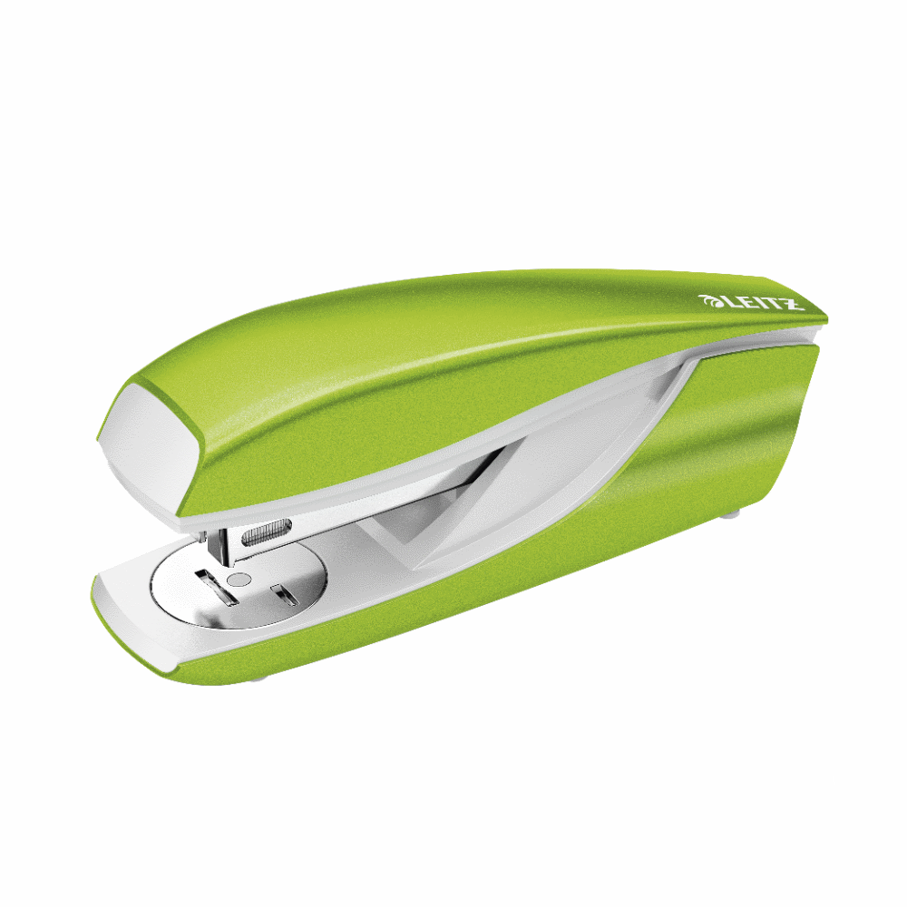 Capsator metalic leitz wow nexxt series 5502, 30 coli, lime metalizat