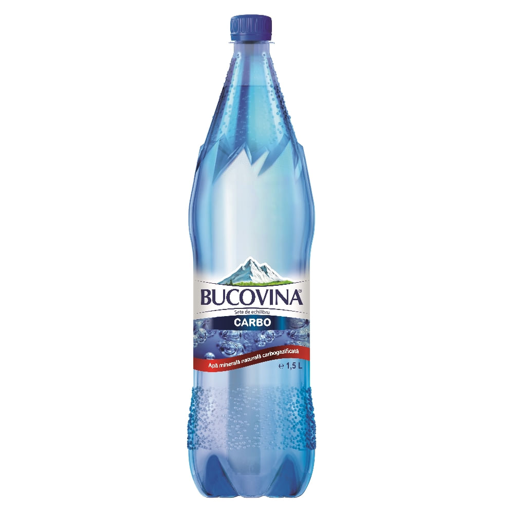 Apa minerala bucovina 1.5l, 6 bucati/bax