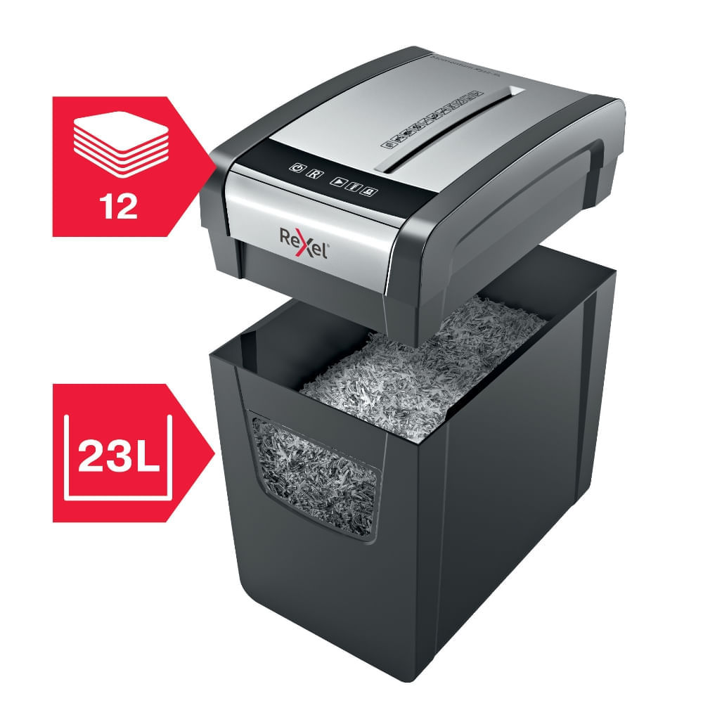 Distrugator documente manual cross cut 12 coli Rexel Momentum X312-SL Distrugator documente manual cross cut 12 coli Rexel Momentum X312-SL