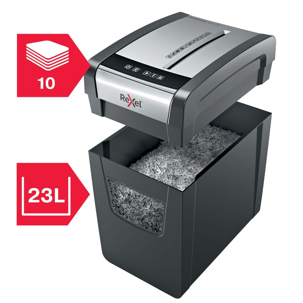 Distrugator documente manual cross cut 10 coli Rexel Momentum X410-SL Distrugator documente manual cross cut 10 coli Rexel Momentum X410-SL